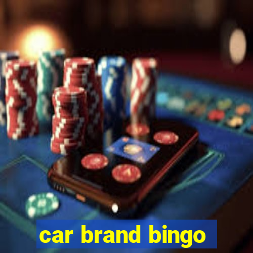 car brand bingo